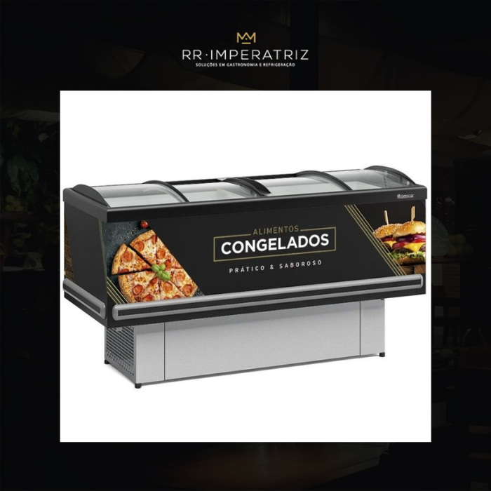 Ilha Vidro Curvo Deslizante-290C PR